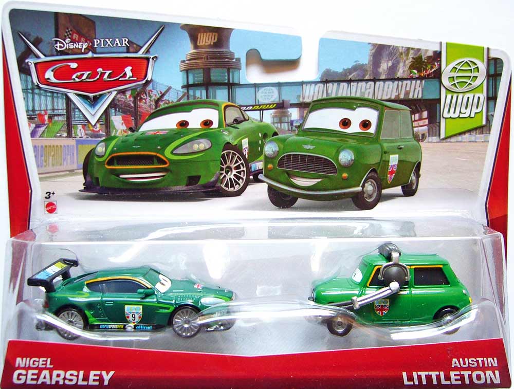 Austin Littleton from the WGP series, Mattel 1:55 diecast on its card
