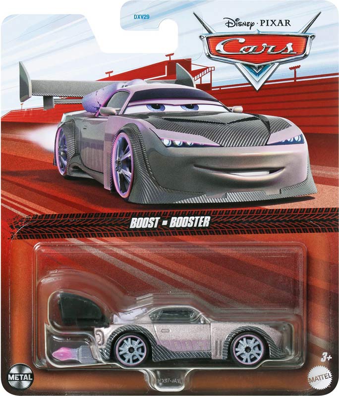 Boost with Flames from the WGP series, Mattel 1:55 diecast on its card