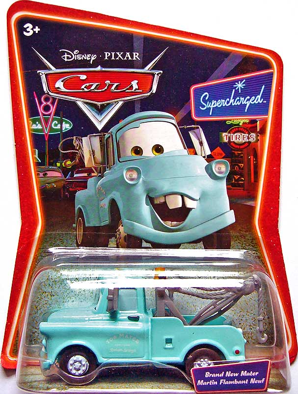 Brand New Mater from the Supercharged series, Mattel 1:55 diecast on its card