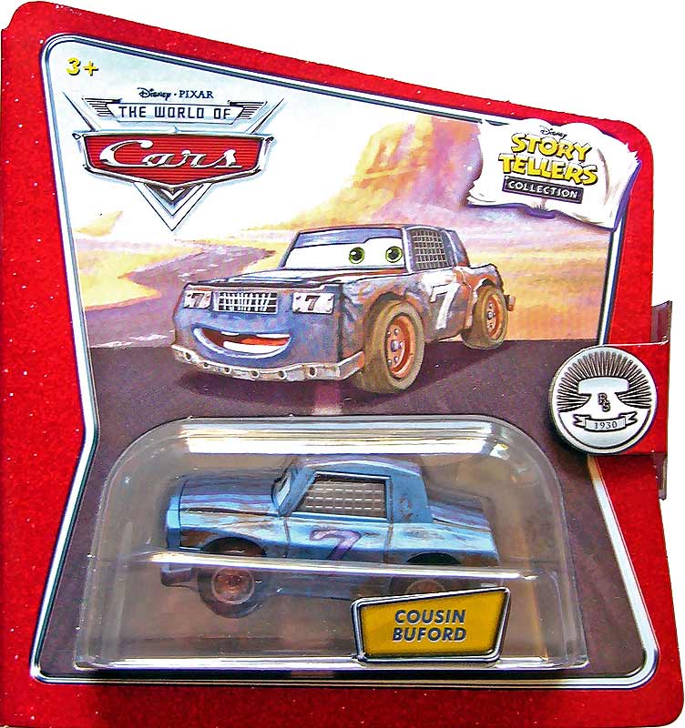 Buford from the Story Tellers series, Mattel 1:55 diecast on its card