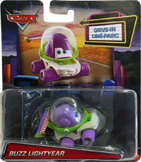 Buzz from the Supercharged series, Mattel 1:55 diecast on its card