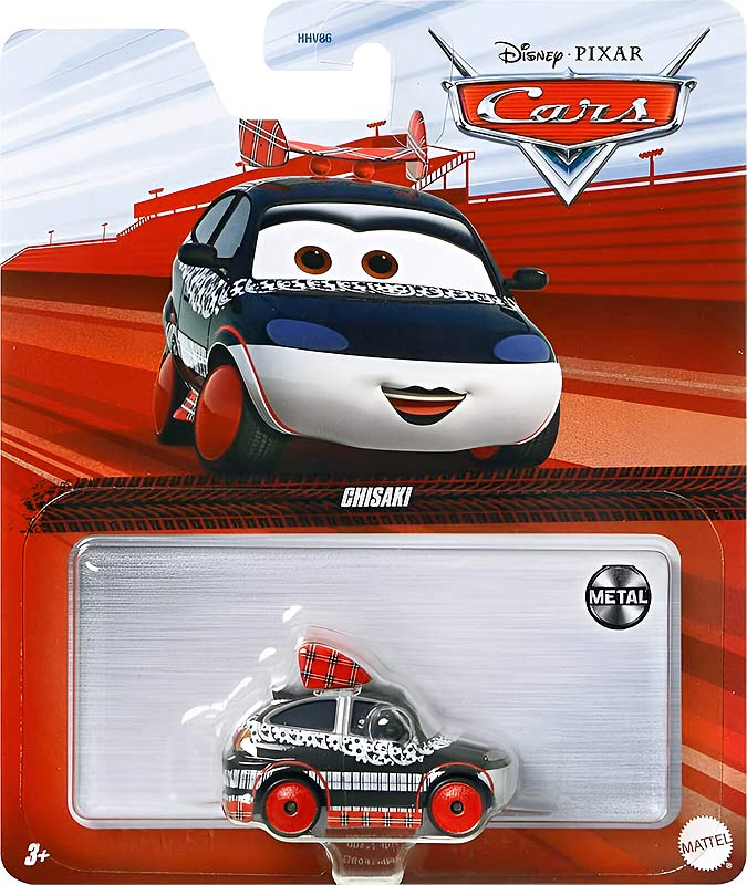 Chisaki from the WGP series, Mattel 1:55 diecast on its card