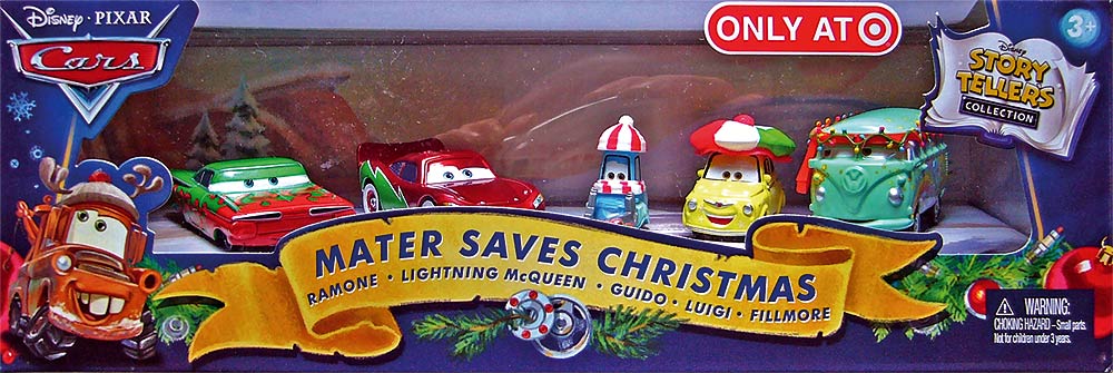 Christmas Guido from the Story Tellers series, Mattel 1:55 diecast on its card