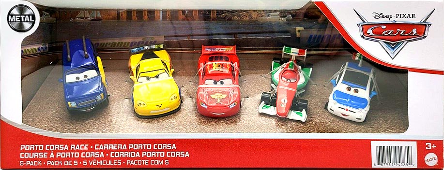 Frank Clutchenson from the Cars 2 series, Mattel 1:55 diecast on its card