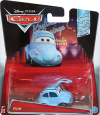 Flik from the Supercharged series, Mattel 1:55 diecast on its card