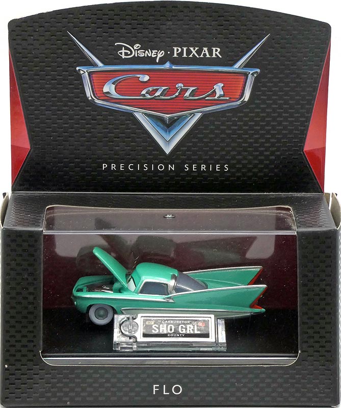 Flo (Precision Series) from the Precision Series series, Mattel 1:55 diecast on its card