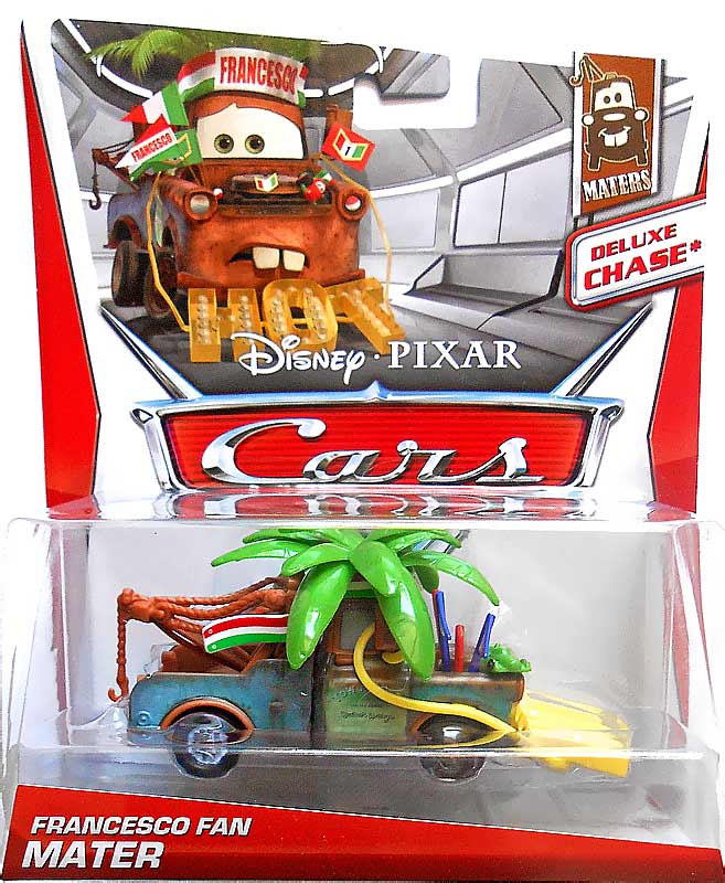 Francesco Fan Mater from the WGP series, Mattel 1:55 diecast on its card