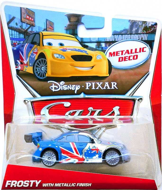 Frosty with Metallic Finish (Silver) from the WGP series, Mattel 1:55 diecast on its card
