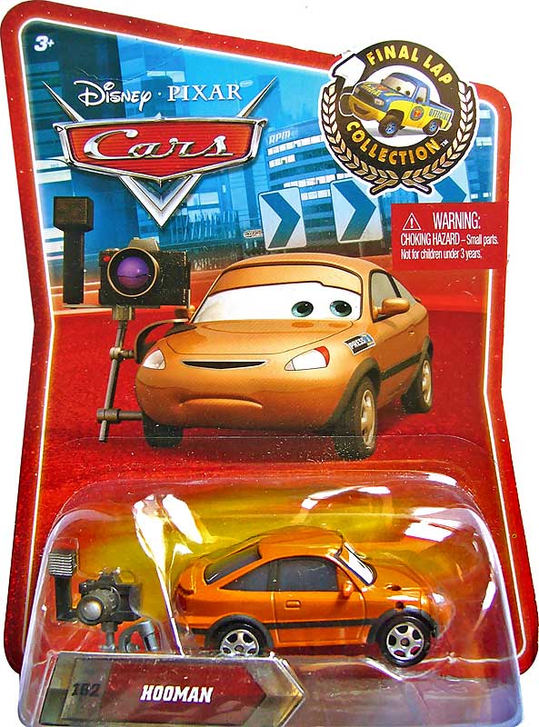 Hooman from the Final Lap series, Mattel 1:55 diecast on its card