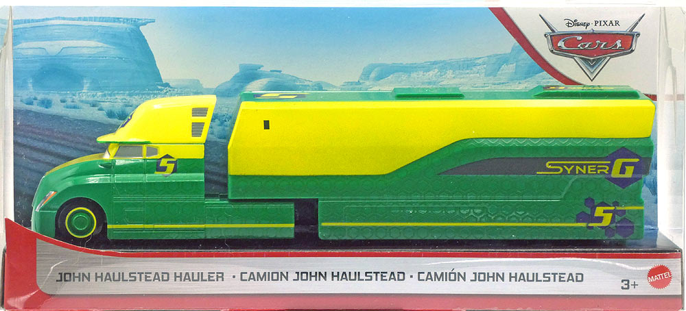 John Haulstead from the Blue Desert series, Mattel 1:55 diecast on its card