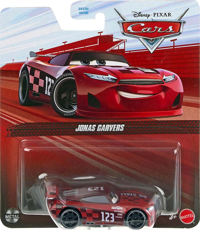 Jonas Carvers from the Blue Desert series, Mattel 1:55 diecast on its card
