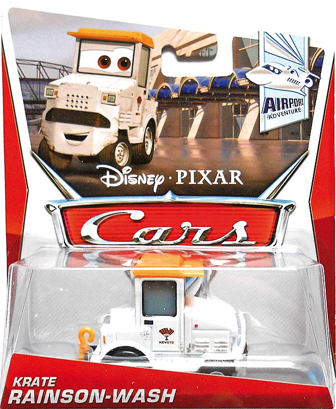 Krate Rainson Wash from the WGP series, Mattel 1:55 diecast on its card