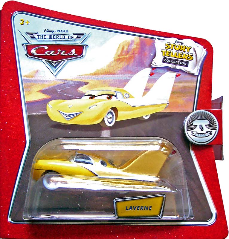 Laverne from the Story Tellers series, Mattel 1:55 diecast on its card