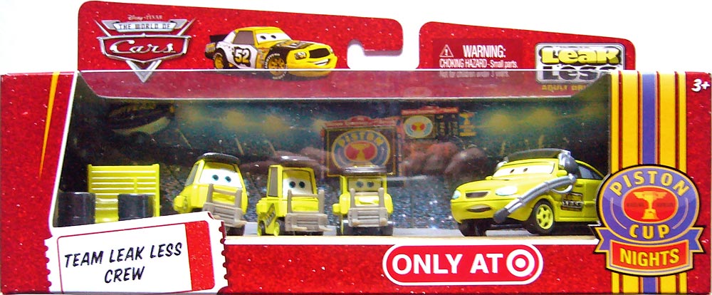 Leak Less Wide Pitty from the Race O Rama series, Mattel 1:55 diecast on its card