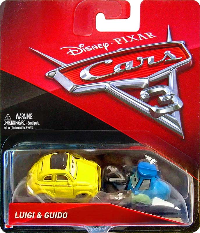 Luigi from the Desert series, Mattel 1:55 diecast on its card