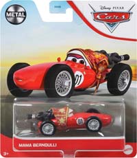 Mama Bernoulli from the WGP series, Mattel 1:55 diecast on its card