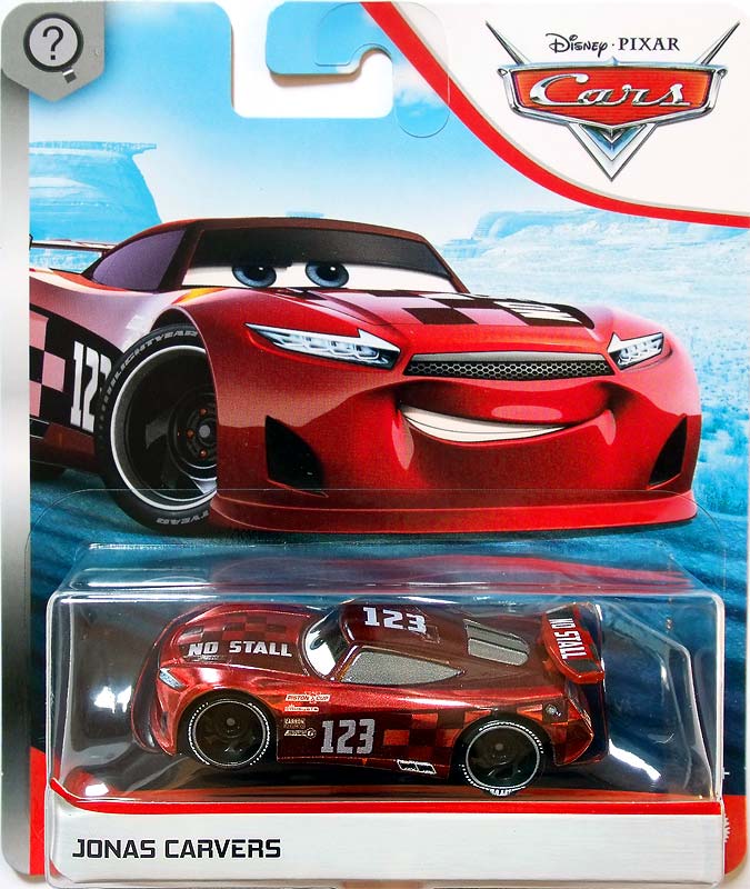 Metallic Jonas Carvers from the Blue Desert series, Mattel 1:55 diecast on its card