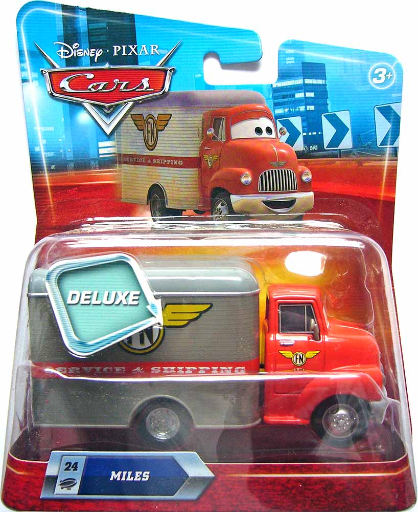 Miles "Meattruck" Malone from the Final Lap series, Mattel 1:55 diecast on its card