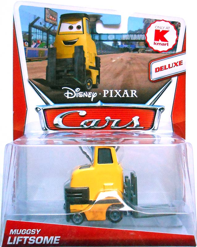Muggsy Liftsome from the WGP series, Mattel 1:55 diecast on its card