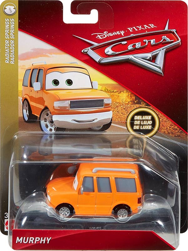 Murphy from the Race O Rama series, Mattel 1:55 diecast on its card