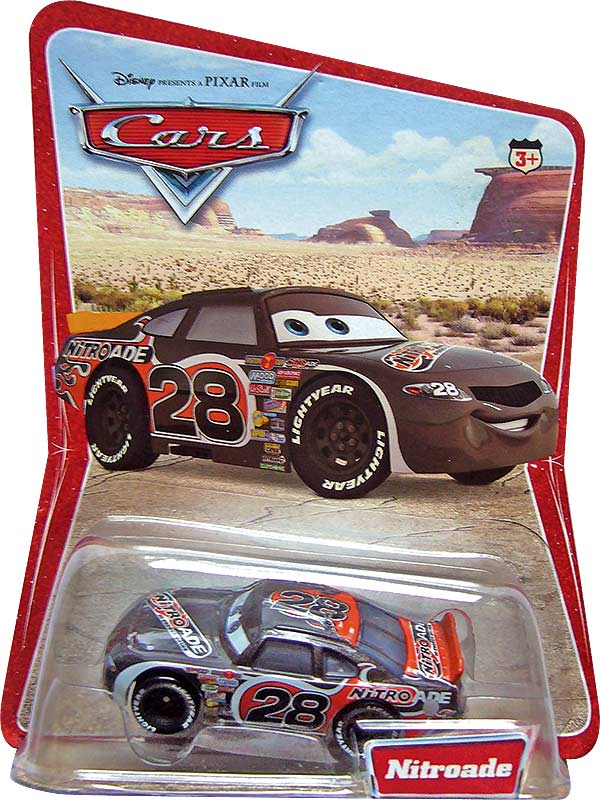 Nitroade from the Desert series, Mattel 1:55 diecast on its card