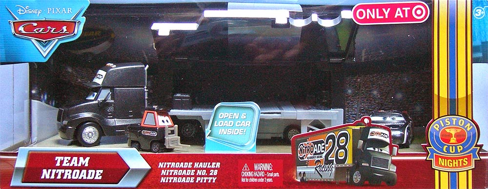 Nitroade Wide pitty from the Final Lap series, Mattel 1:55 diecast on its card