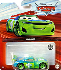 Noah Gocek from the Blue Desert series, Mattel 1:55 diecast on its card