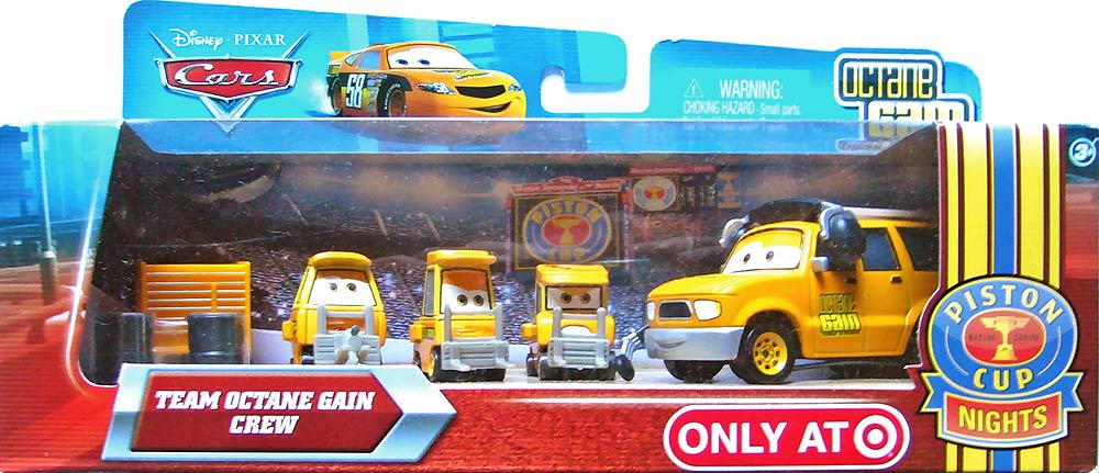 Octane Gain Wide Pitty with tool from the Final Lap series, Mattel 1:55 diecast on its card
