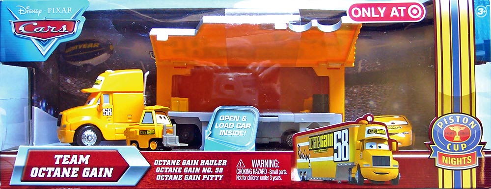 Octane Gain Wide Pitty from the Final Lap series, Mattel 1:55 diecast on its card
