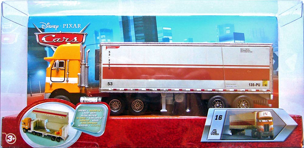 Paul Valdez from the Final Lap series, Mattel 1:55 diecast on its card