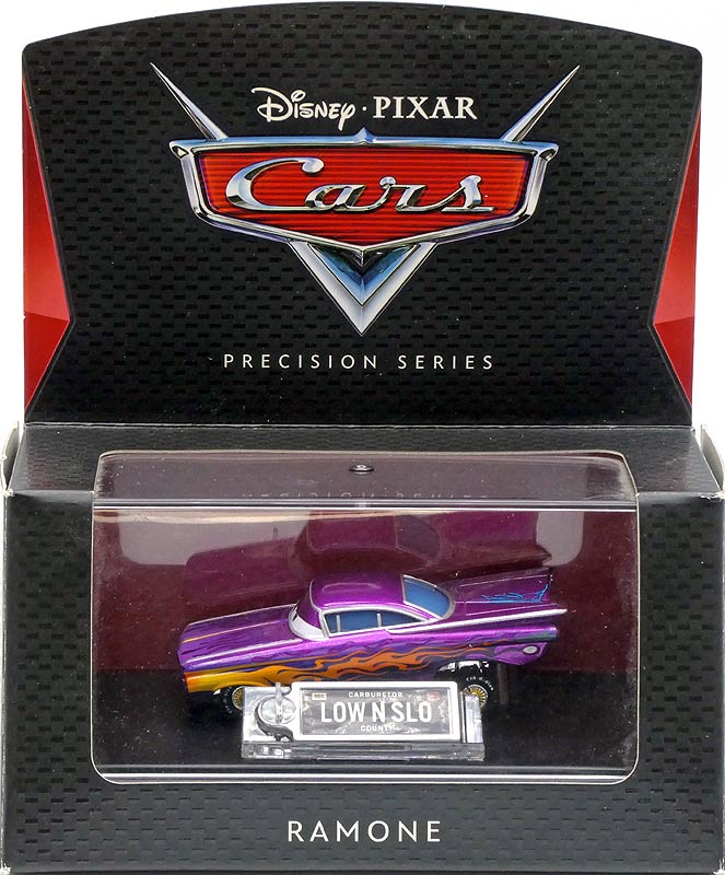 Ramone (Precision Series) from the Precision Series series, Mattel 1:55 diecast on its card