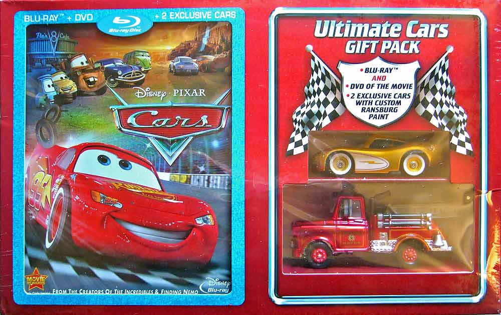 Rescue Squad Mater (BluRay pack) from the Cars Toon series, Mattel 1:55 diecast on its card