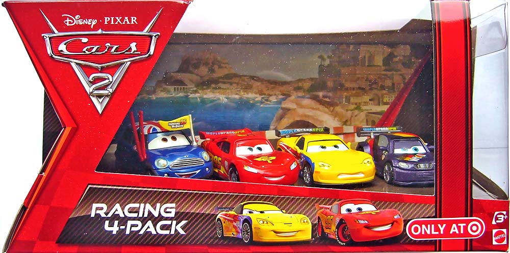 Ronnie Del Cooper from the Cars 2 series, Mattel 1:55 diecast on its card