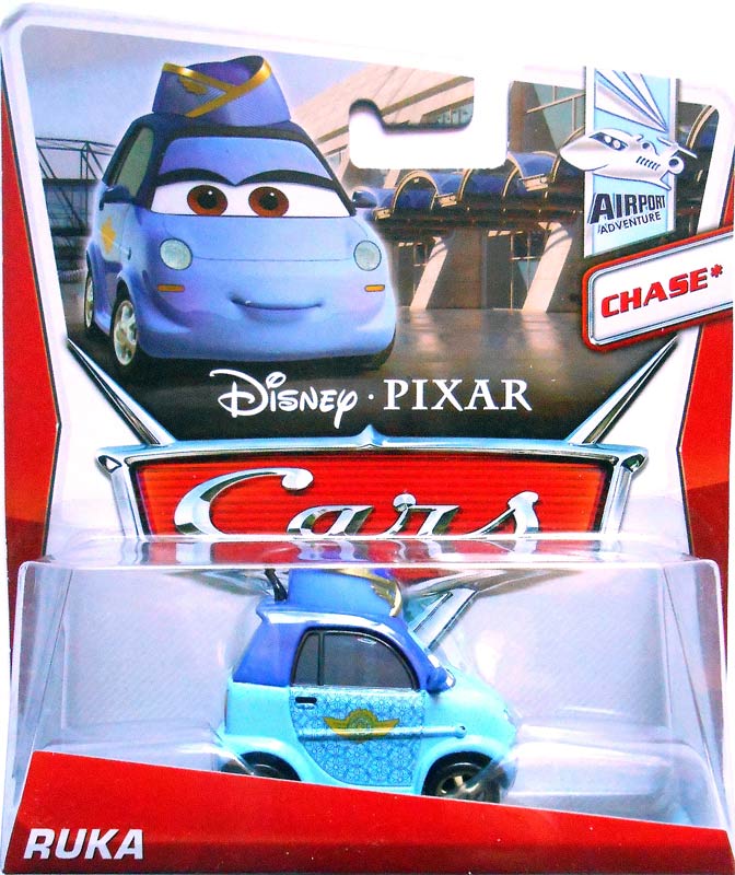 Ruka from the WGP series, Mattel 1:55 diecast on its card