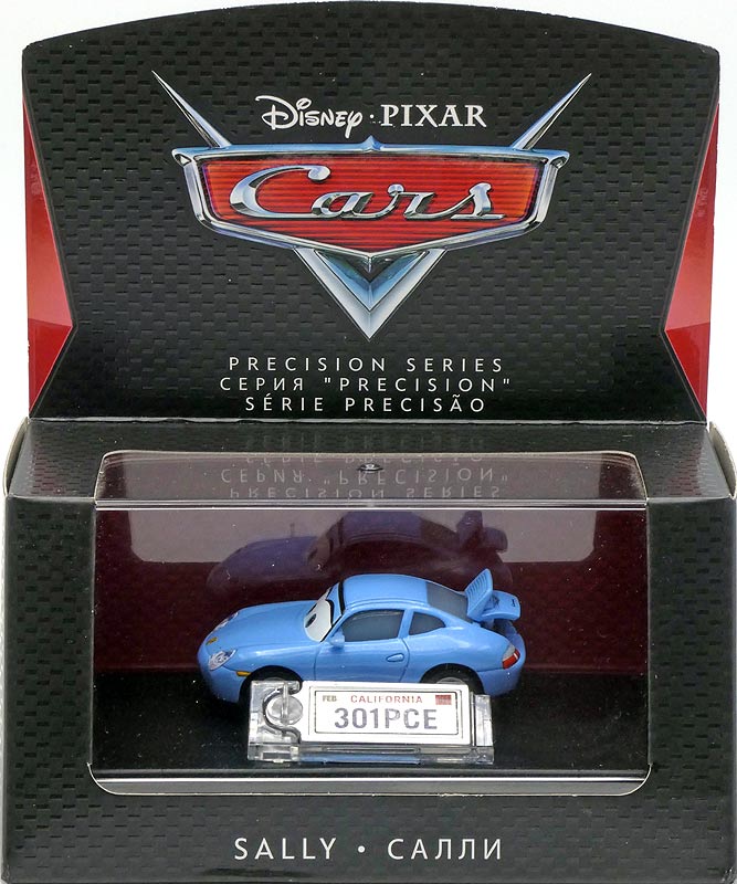 Sally (Precision Series) from the Precision Series series, Mattel 1:55 diecast on its card