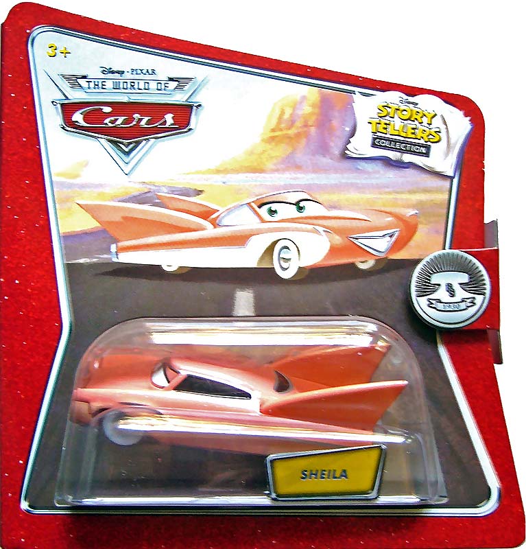 Sheila from the Story Tellers series, Mattel 1:55 diecast on its card