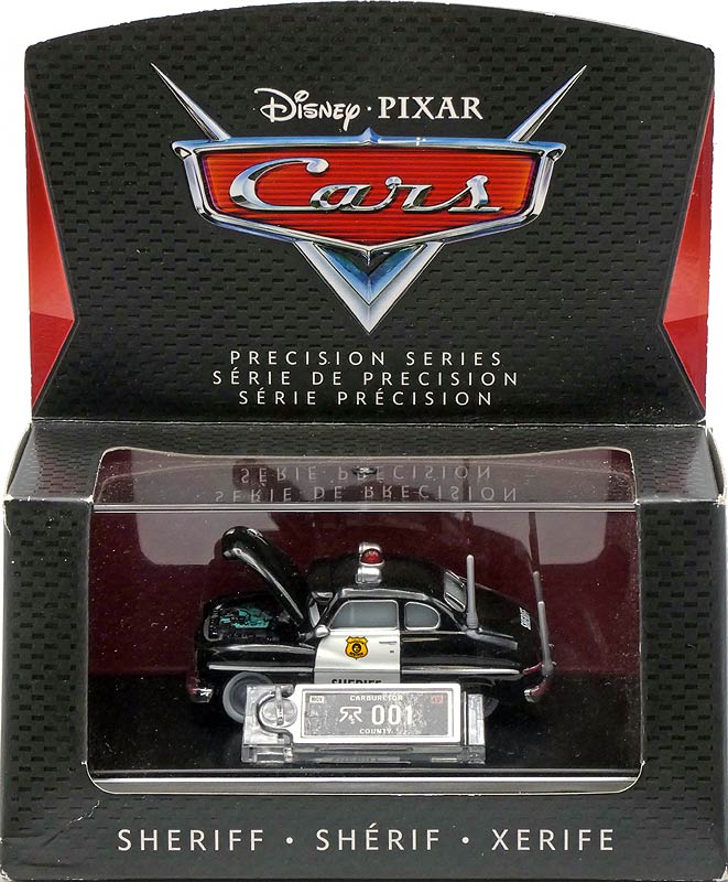 Sheriff (Precision Series) from the Precision Series series, Mattel 1:55 diecast on its card