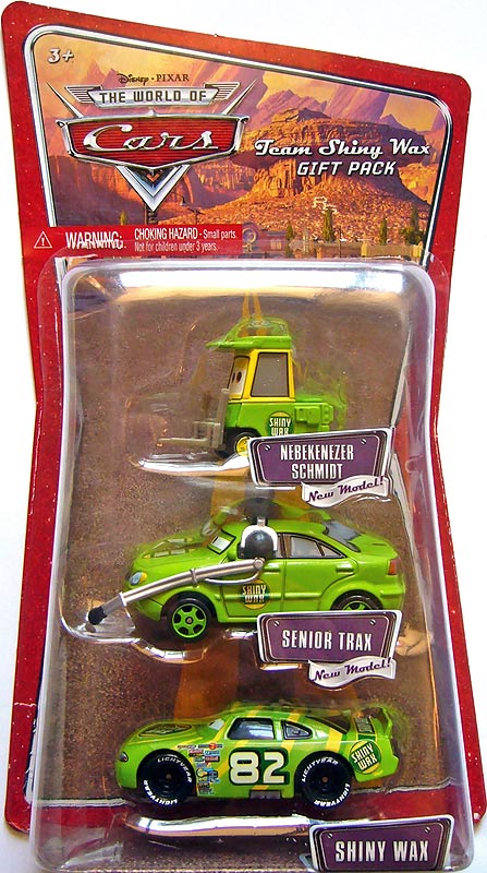 Nebekenezer Schmidt from the World of Cars series, Mattel 1:55 diecast on its card
