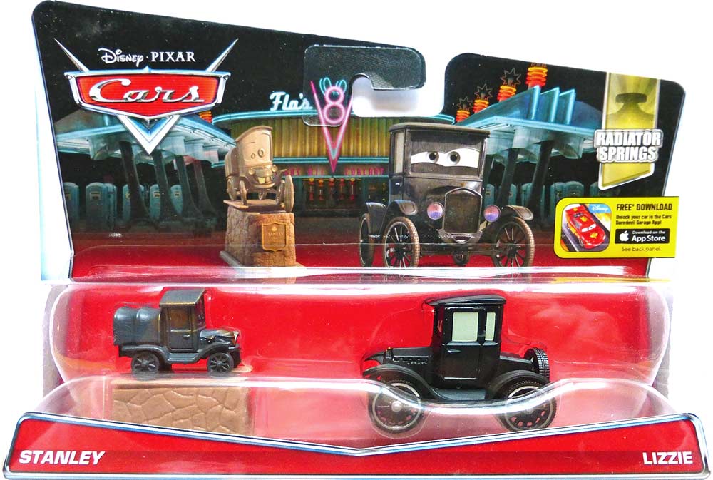 Stanley from the Desert series, Mattel 1:55 diecast on its card