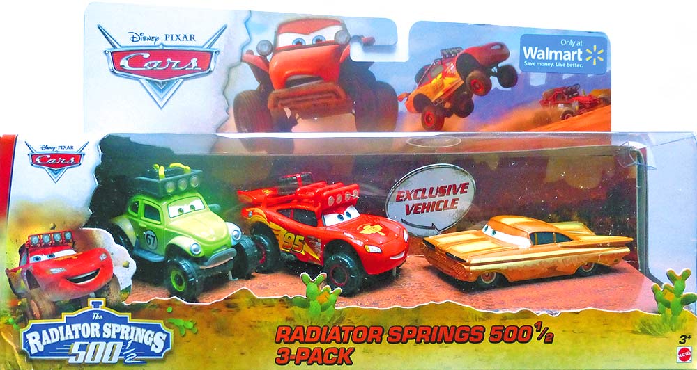 Stanley Days Ramone from the World of Cars 2014 series, Mattel 1:55 diecast on its card