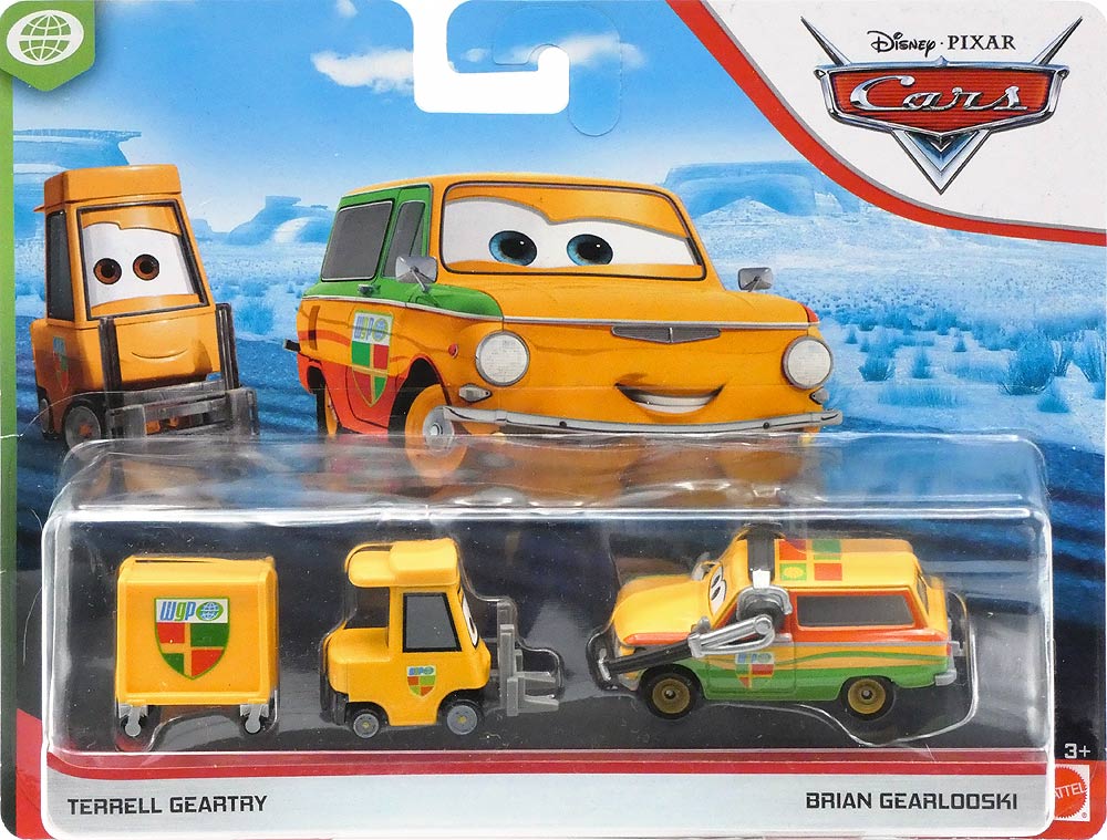 Brian Gearlooski from the Blue Desert series, Mattel 1:55 diecast on its card