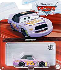 Vinyl Toupee from the Supercharged series, Mattel 1:55 diecast on its card