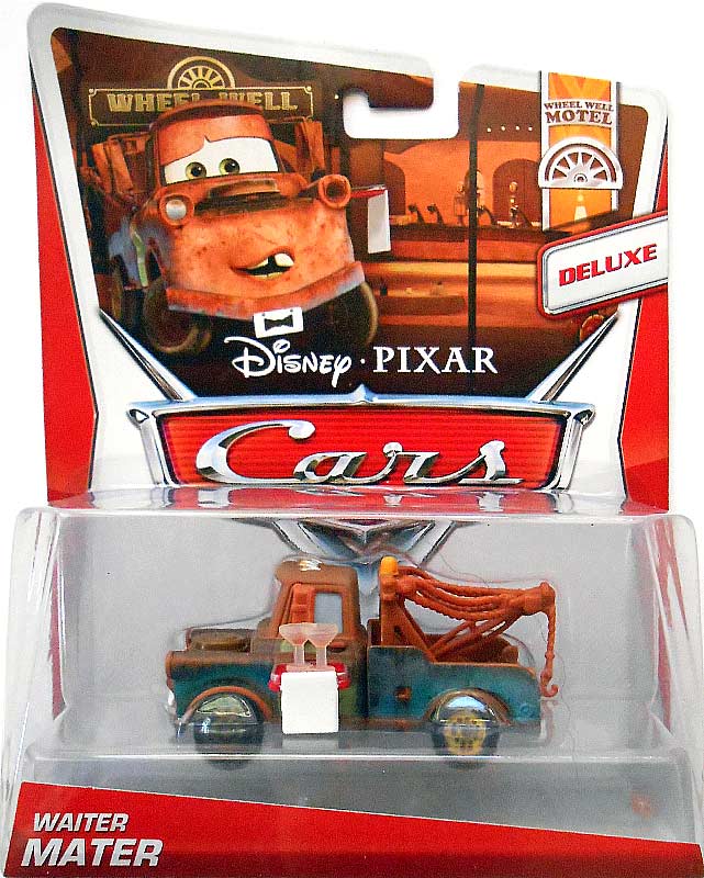 Waiter Mater from the WGP series, Mattel 1:55 diecast on its card