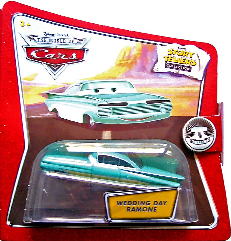 Wedding Day Ramone from the Story Tellers series, Mattel 1:55 diecast on its card