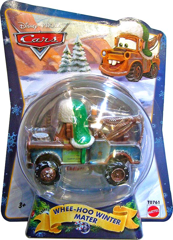 Whee-Hoo Winter Mater from the Story Tellers series, Mattel 1:55 diecast on its card