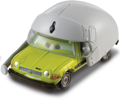 Acer with Helmet (variant), Mattel 1:55 diecast out of the package