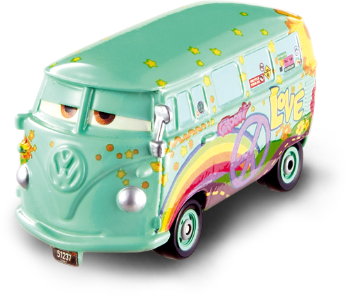 Fillmore (variant), Mattel 1:55 diecast out of the package