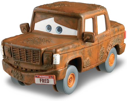 Fred (variant), Mattel 1:55 diecast out of the package