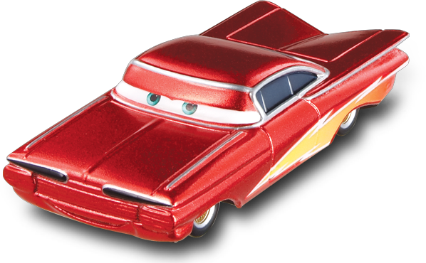 Lightning Ramone (lenticular), Mattel 1:55 diecast out of the package