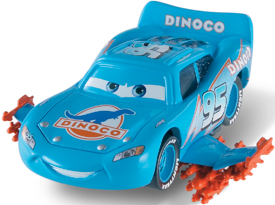 Lightning Storm McQueen (unibody), Mattel 1:55 diecast out of the package